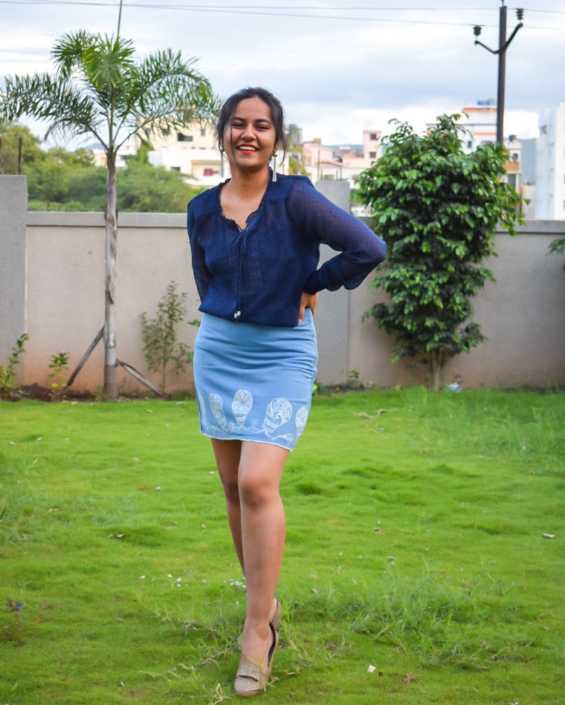 Party look with skirts